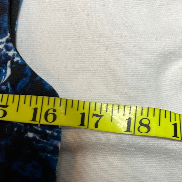 WHBM Black & Blue sheath dress - Picture 9 of 11